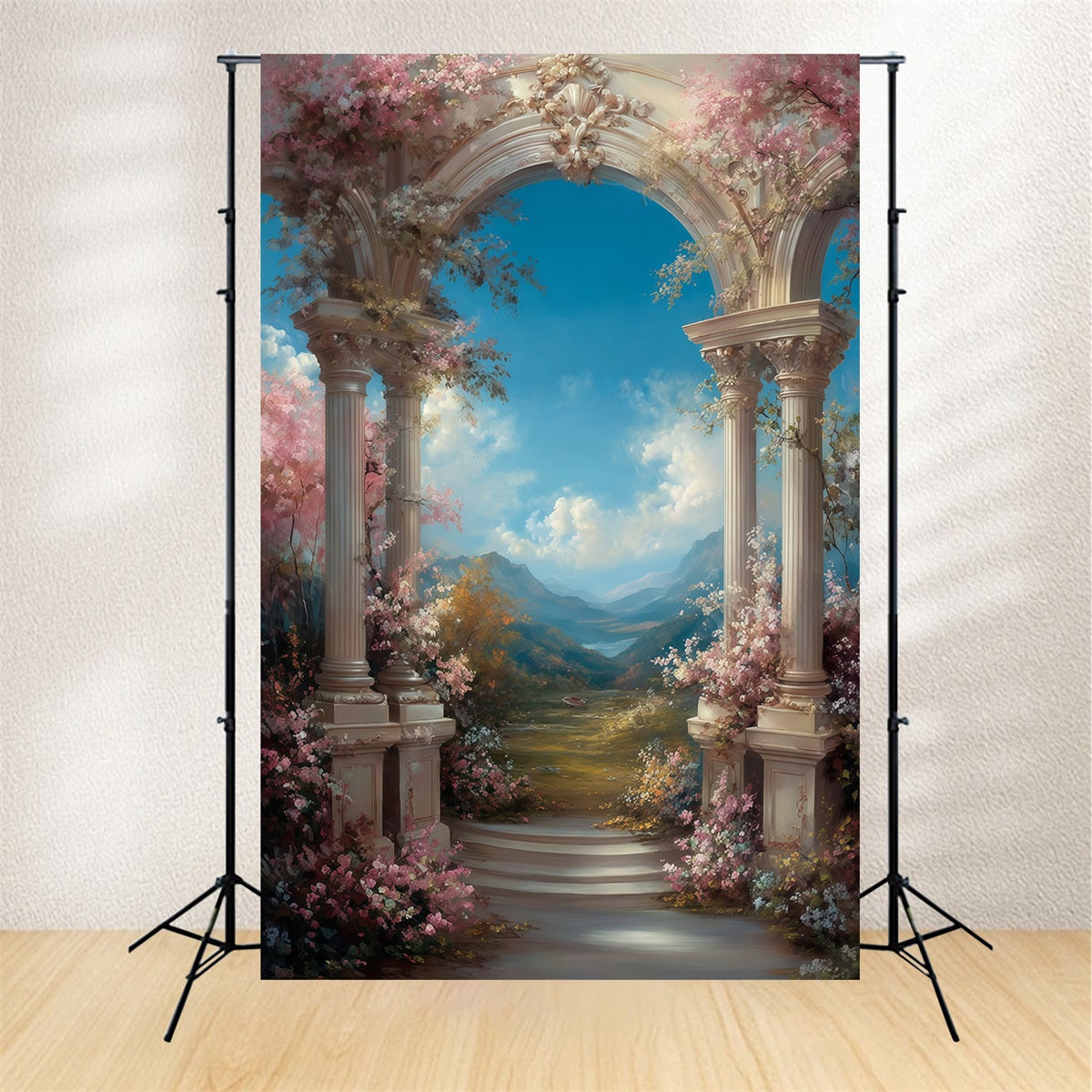 Fine Art Photography Backdrops Majestic Garden Portal Backdrop UK MRR7-202