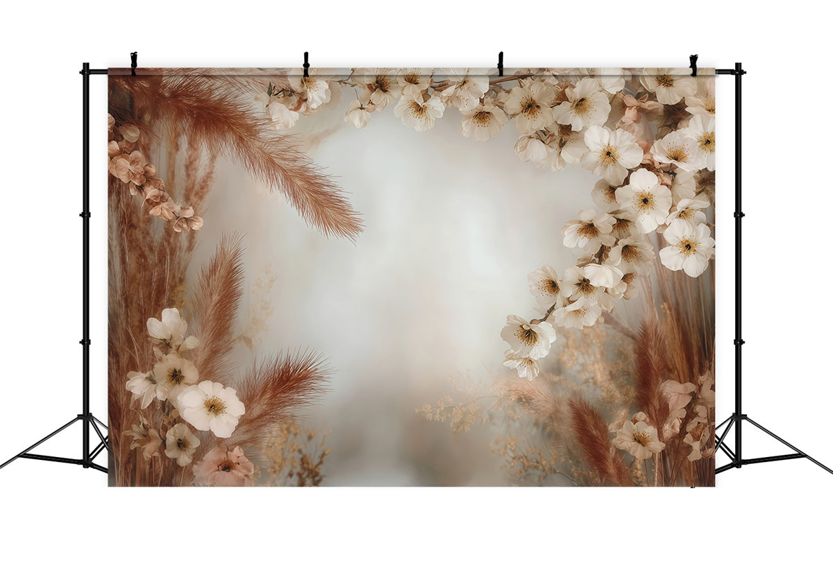 Bohemian Backdrops Beige Petal Whisper Backdrop UK MRR7-255
