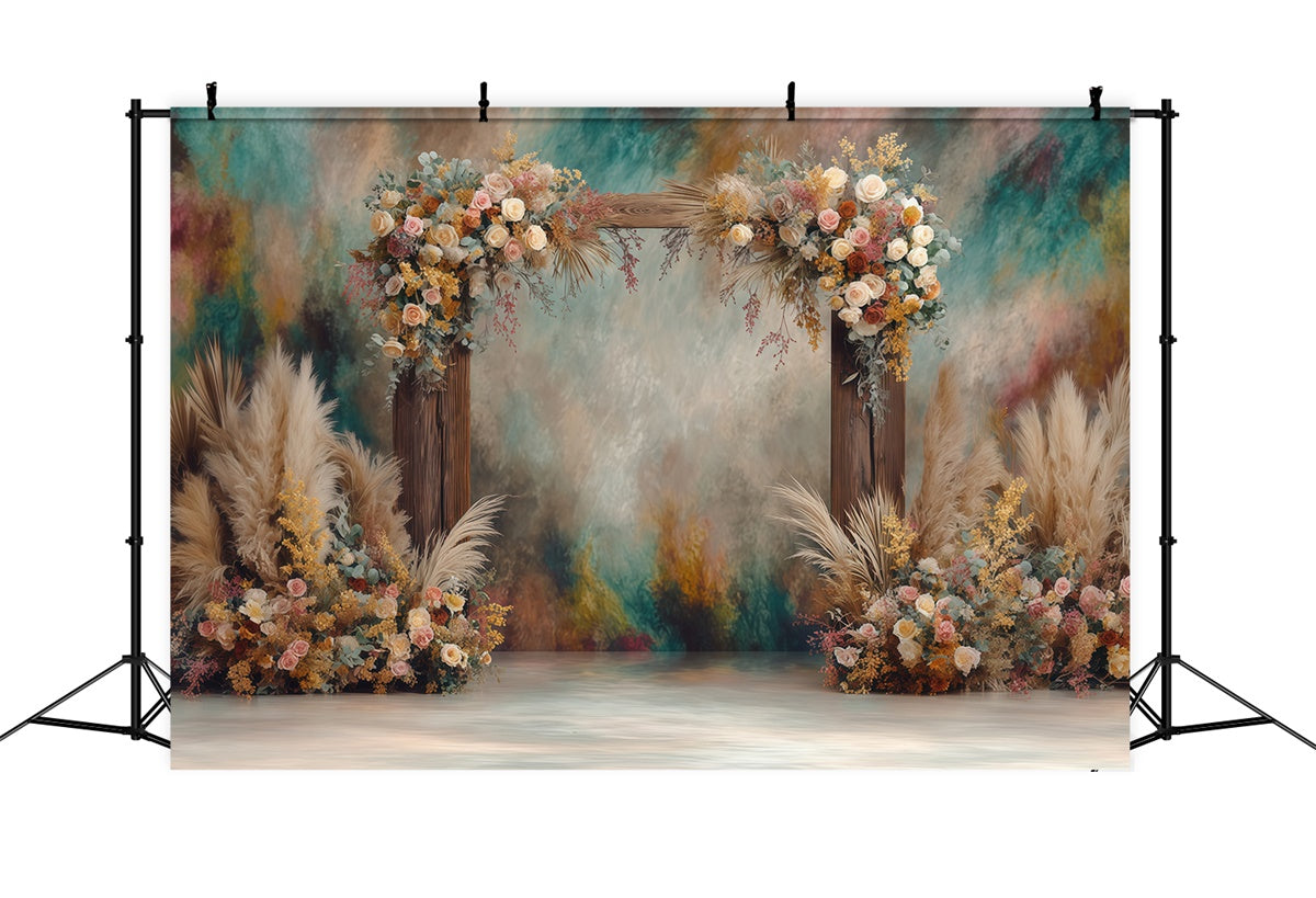 Boho Backdrop Dreamy Ombre Celebration Backdrop UK MRR7-274