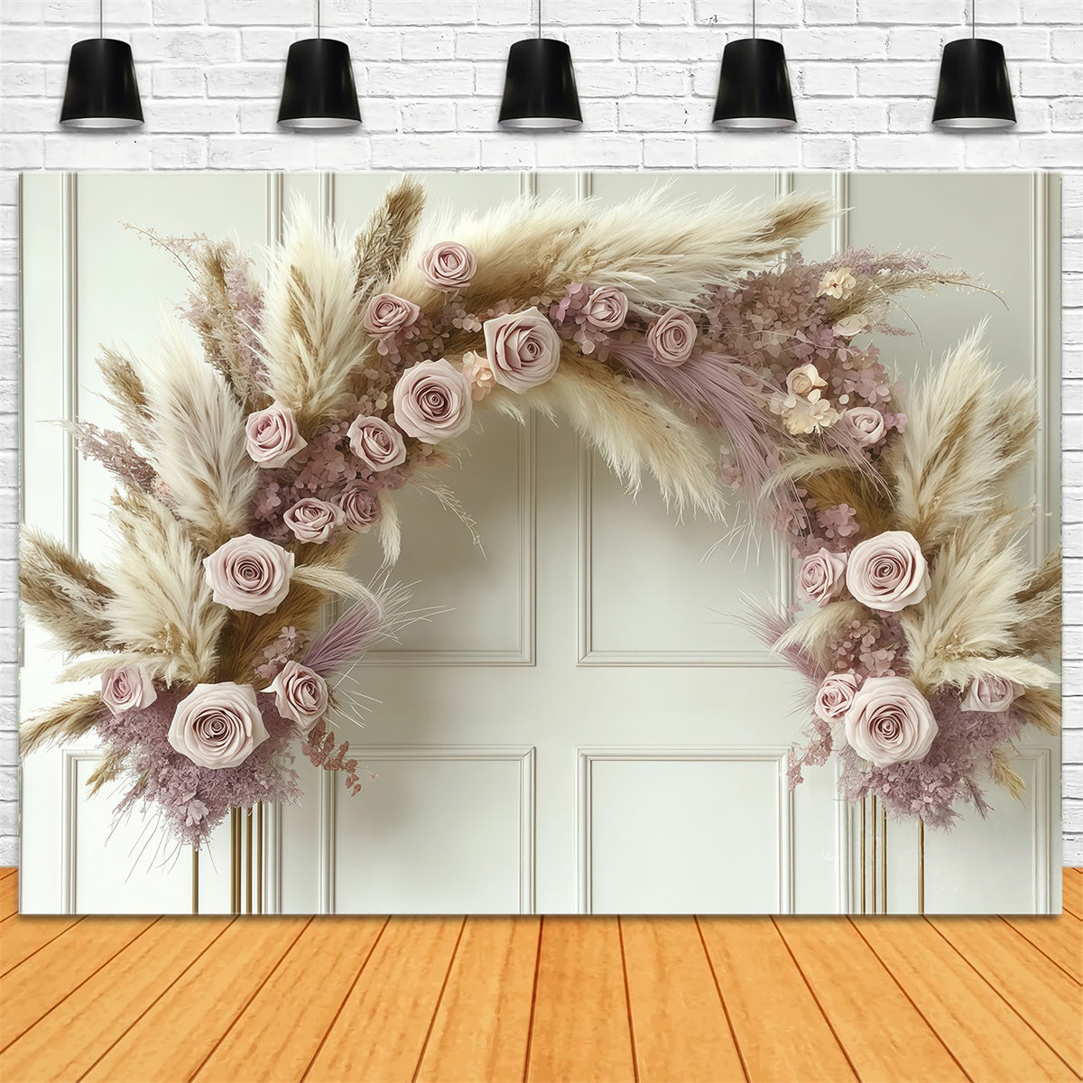 Boho Backdrop Photography Soft Bloom Harmony Backdrop UK MRR7-275