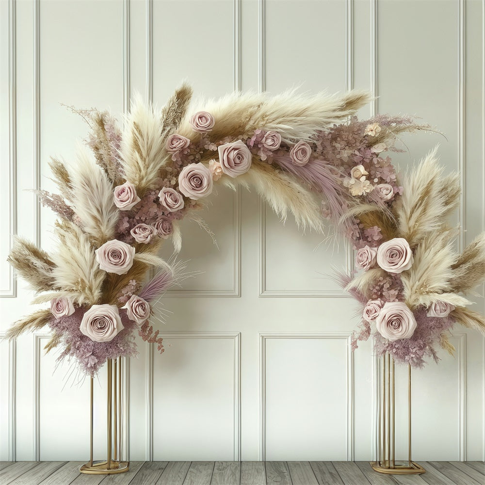 Boho Backdrop Photography Soft Bloom Harmony Backdrop UK MRR7-275
