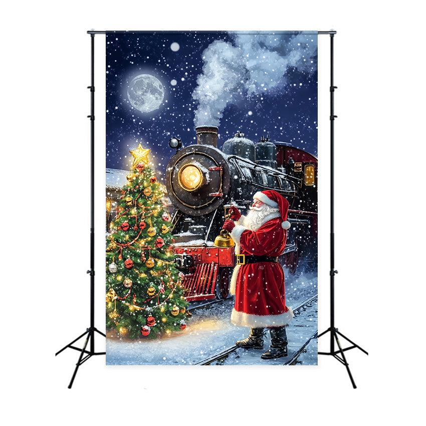 Christmas Backdrops Winter Journey Wonderland Backdrop UK MRR7-90