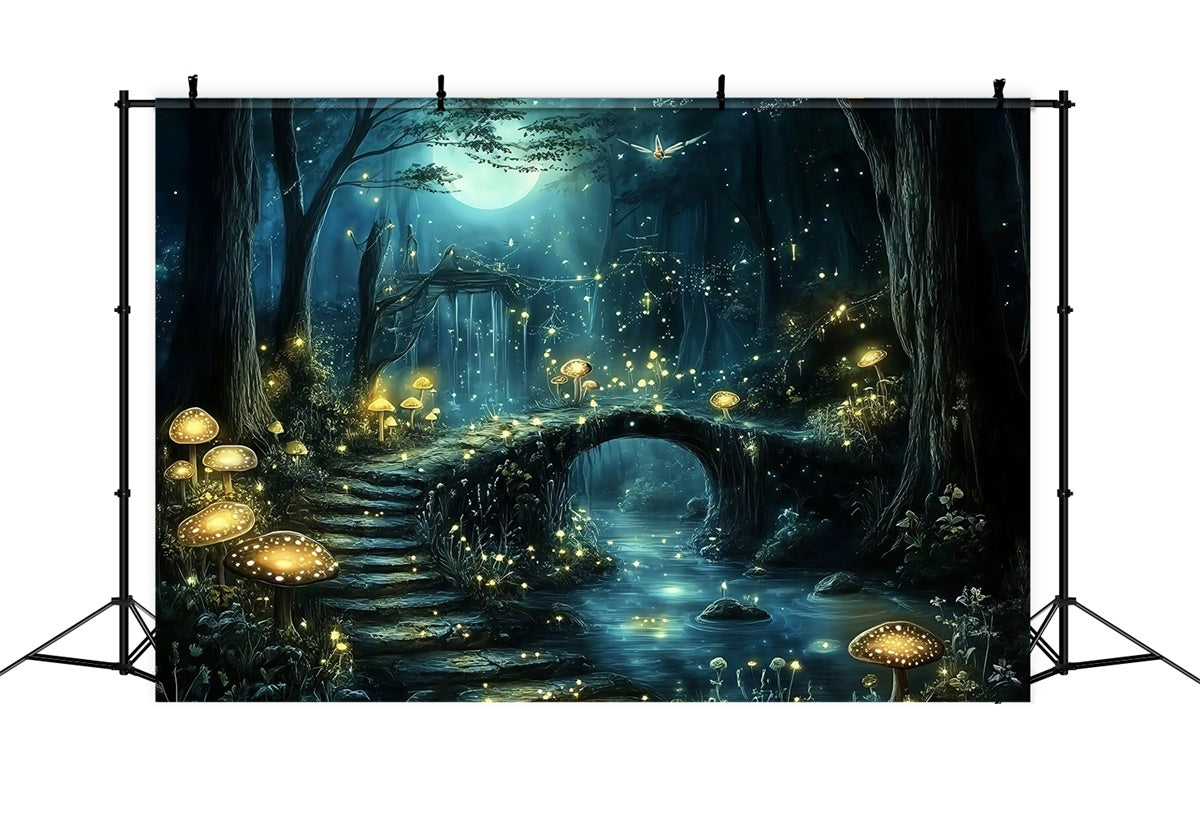 Fantasy Forest Backdrop Firefly Whisper Creek Backdrop UK MRR7-92