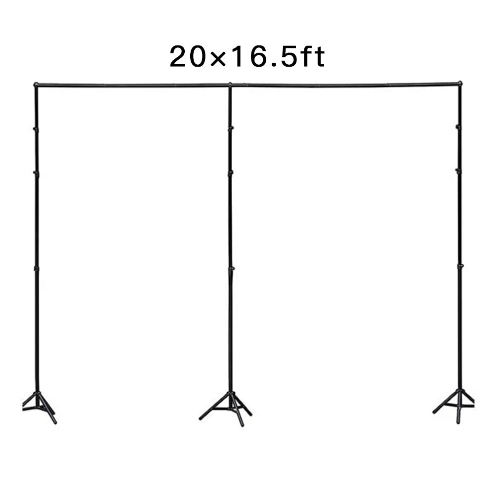 UK 20x10FT Backdrop Stands Adjustable Background Prop Support System Backdrops PR7