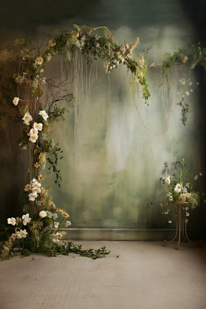 There, delicious candies, cakes and deserts on the table.With elegant ...