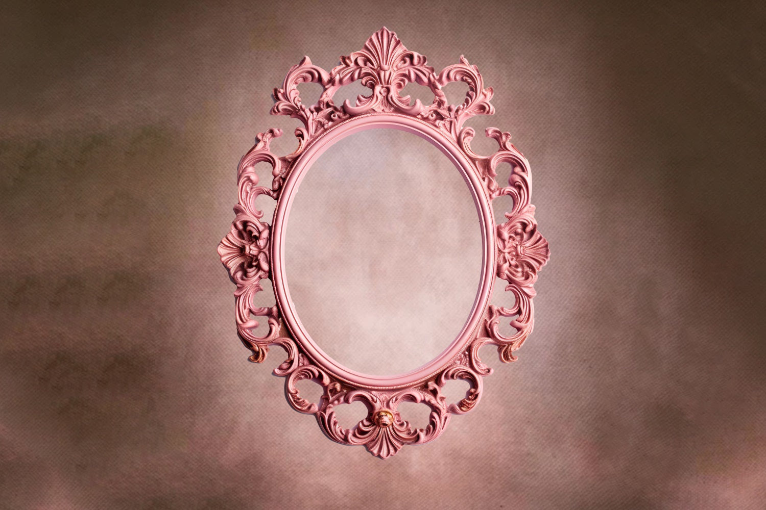 DBackdrop Art Fantasy Pink Oval Photo Frame Abstract Backdrop RR4-48