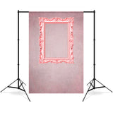 DBackdrop Art Pink Rectangle Photo Frame Purple Abstract Backdrop RR4-50