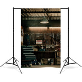Father's Day Family Tools Room Hanging Tools Backdrop RR5-17