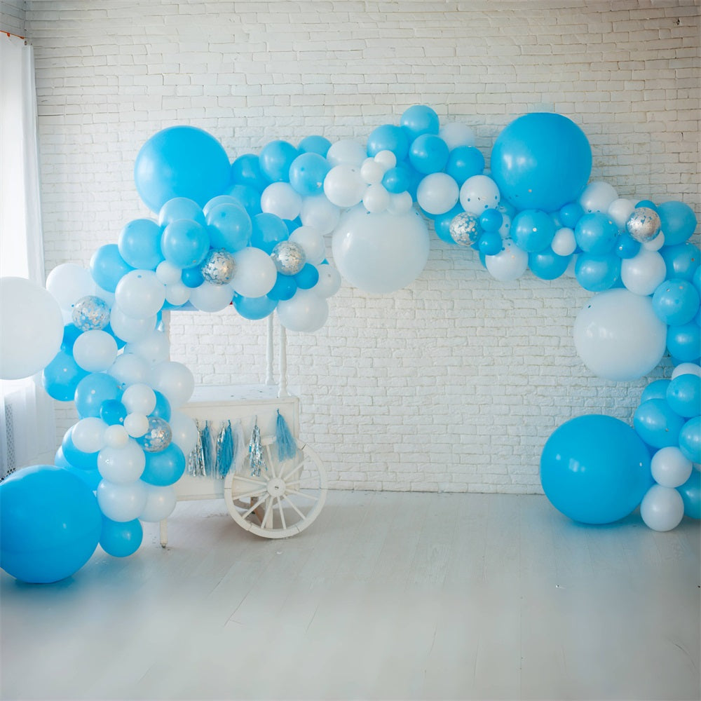 Balloons Garland Party Decoration Backdrop UK RR5-33