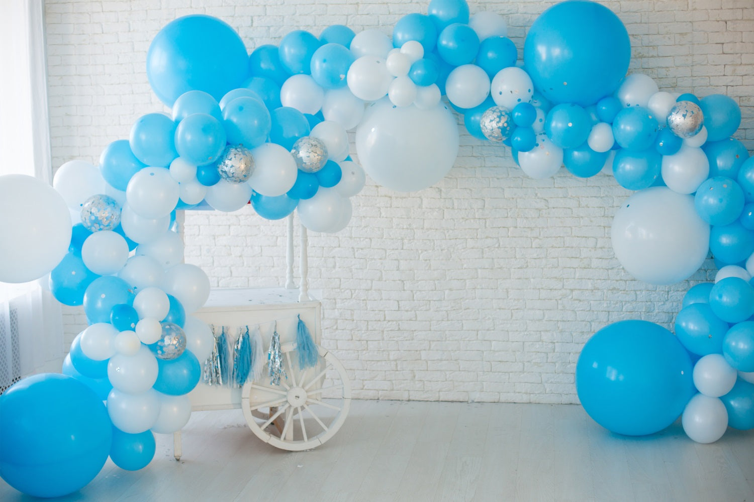 Balloons Garland Party Decoration Backdrop UK RR5-33