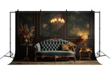 Retro Wall Living Room Sofa Lamp Backdrop UK RR6-61