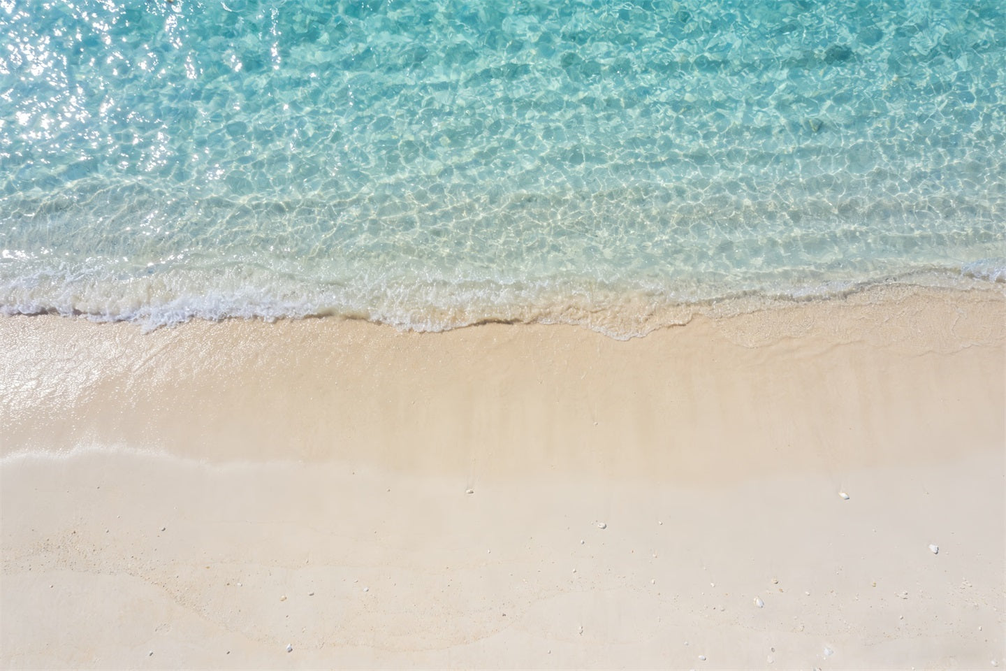 Beach Backdrop Photography Clear Turquoise Water Shore Summer Backdrop UK RR61-26