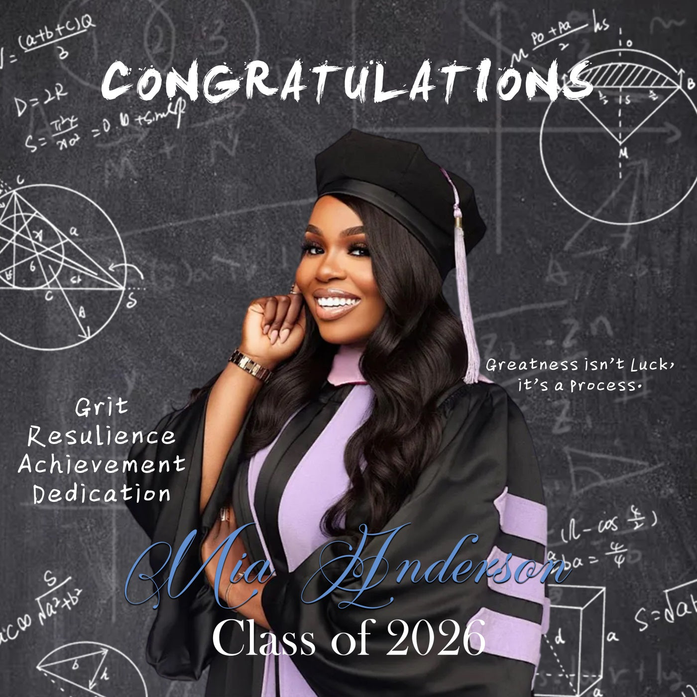 Graduation Backdrop Ideas Chalkboard Math Formulas Custom Graduation Party Backdrop UK RR63-29