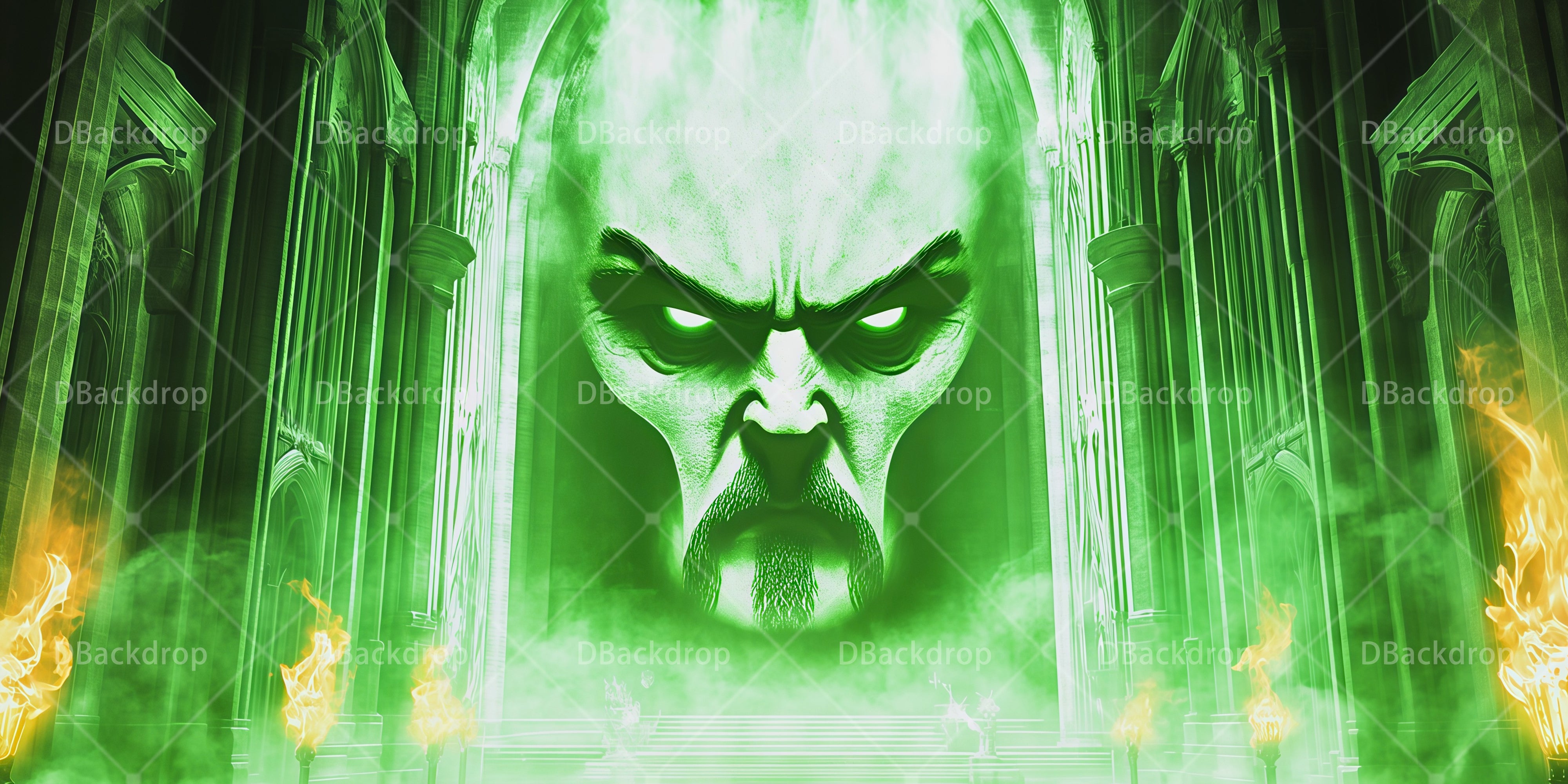 Stage Backdrop Wizard Chamber Theater Backdrops For Sale UK RR65-T102