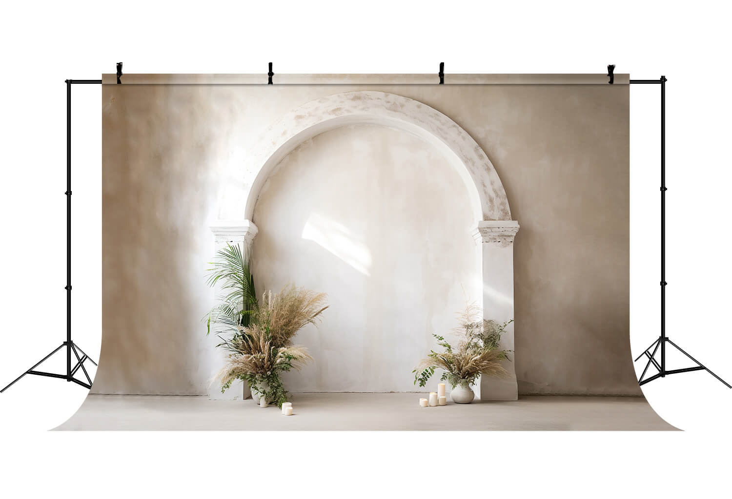 Rustic Elegance Boho Photography Backdrop UK RR7-10