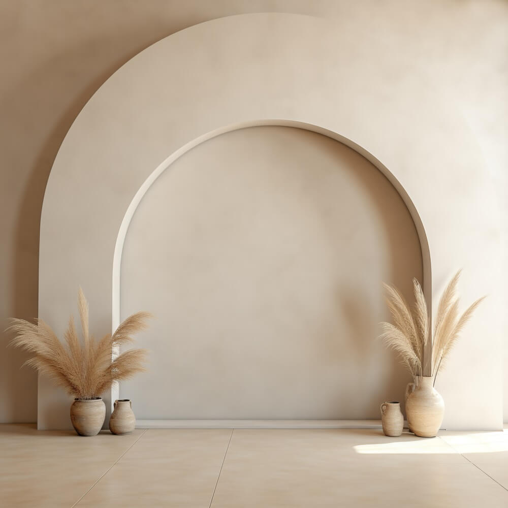 Calm Arch Boho Photography Backdrop UK RR7-12