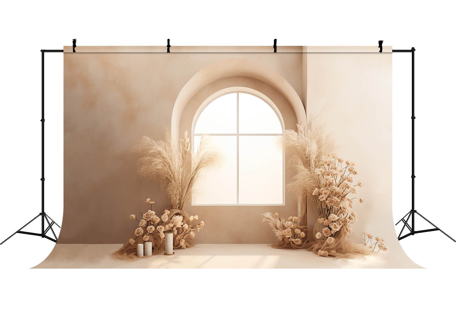 Ethereal Window Boho Photography Backdrop UK RR7-18