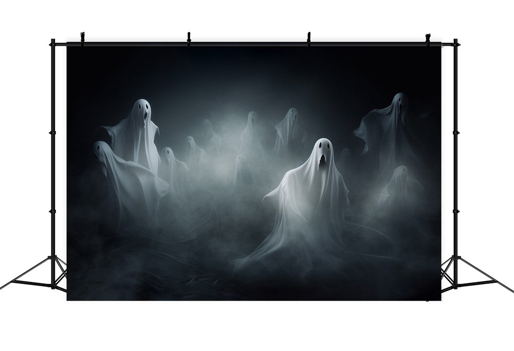 Halloween Horror Floating Ghost Photography Backdrop UK RR7-478