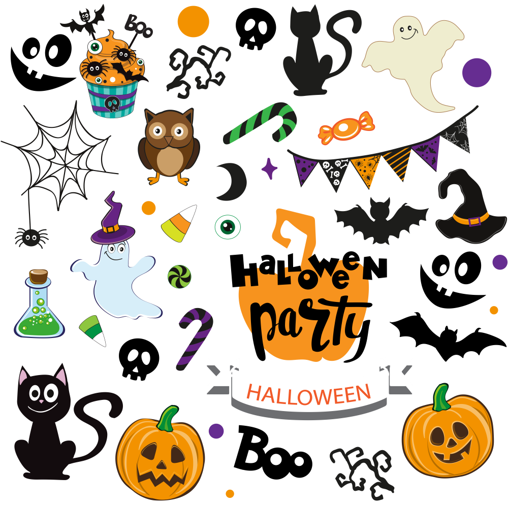 Halloween Party Decoration Photography Backdrop UK RR7-505