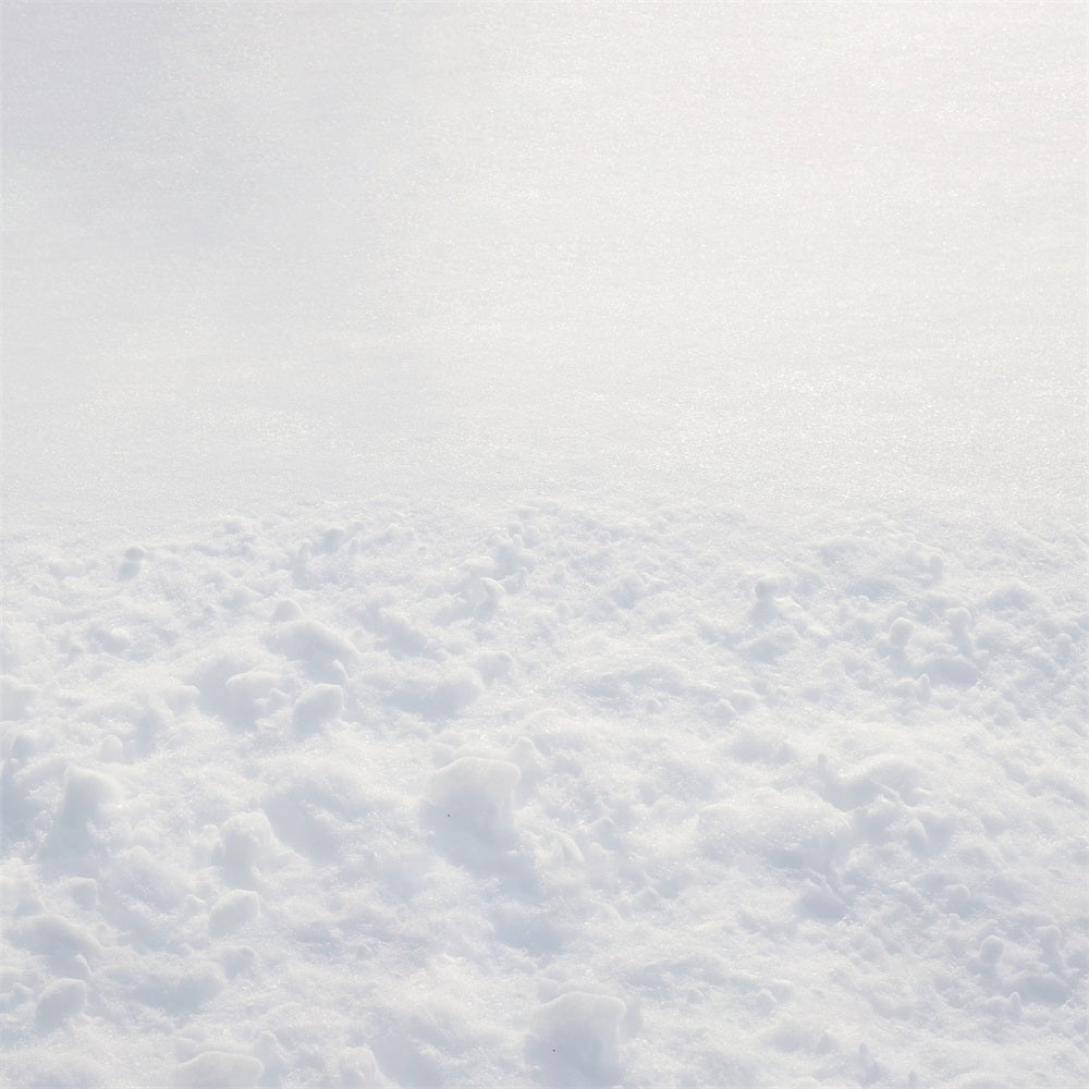 Pristine Fresh Snow Fabric Floor Backdrop UK RR7-555