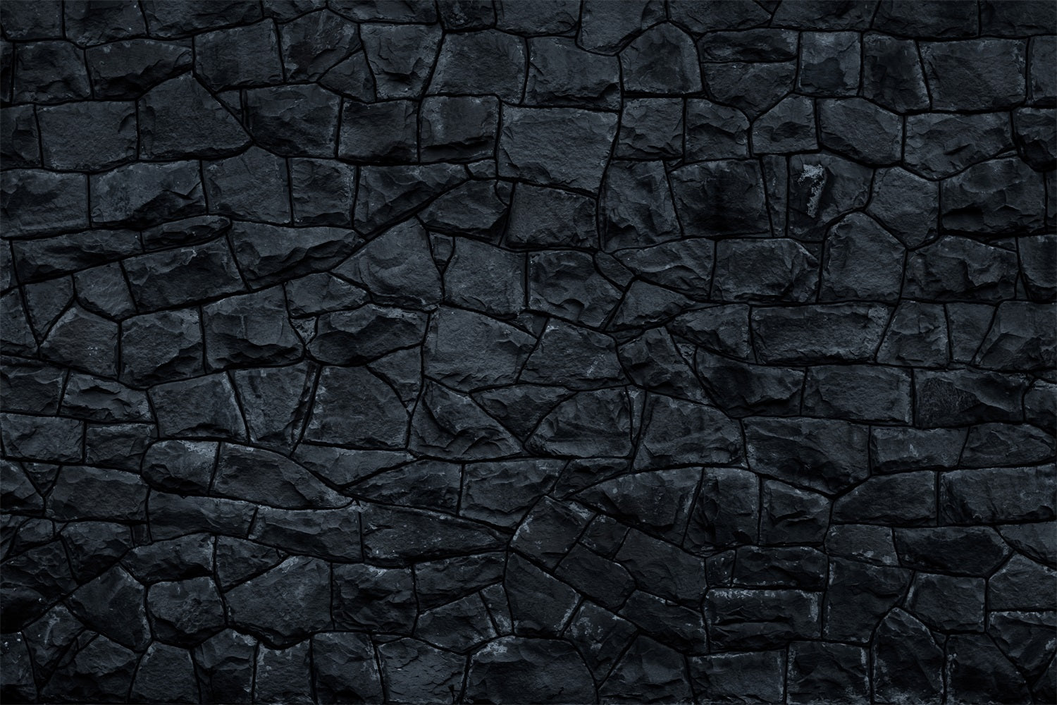 Dark Cobblestone Pattern Floor Backdrop UK RR7-562