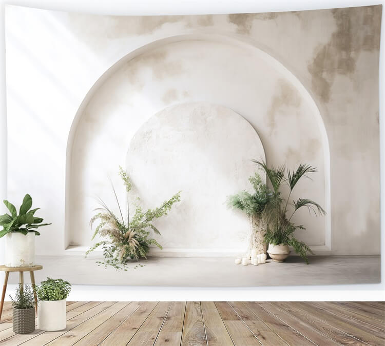 Ethereal Garden Boho Photography Backdrop UK RR7-9