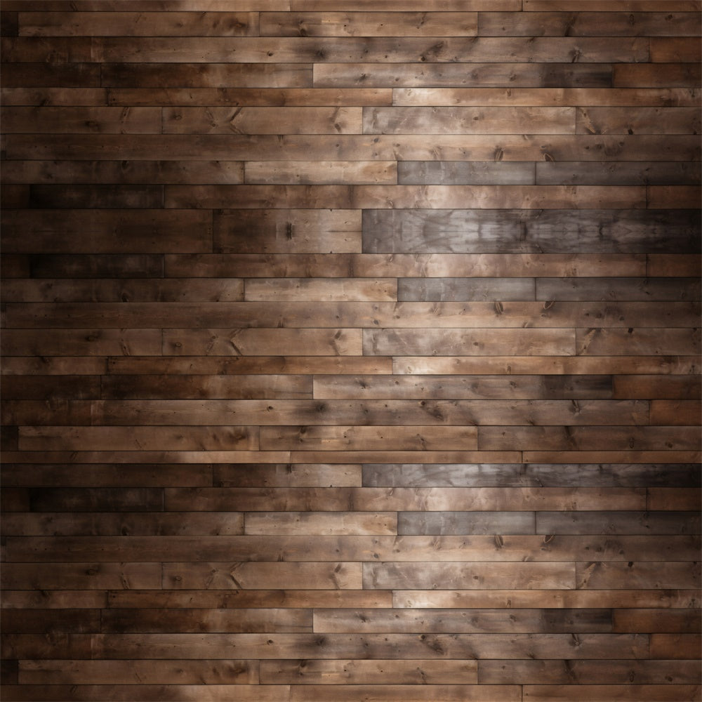 Brown Black Retro Wood Floor Backdrop UK RR8-593