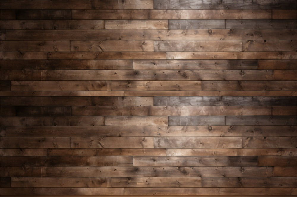 Brown Black Retro Wood Floor Backdrop UK RR8-593