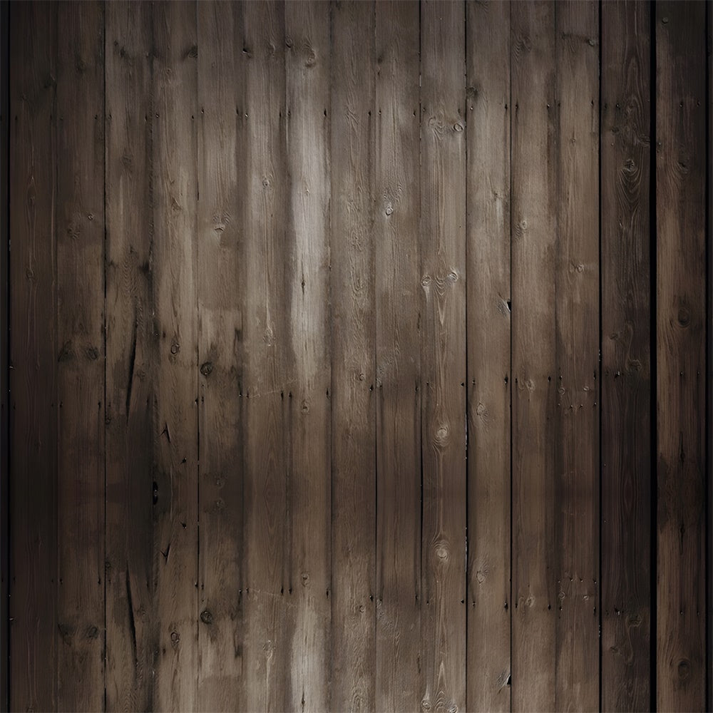 Rustic Wooden Plank Floor Backdrop UK RR8-606