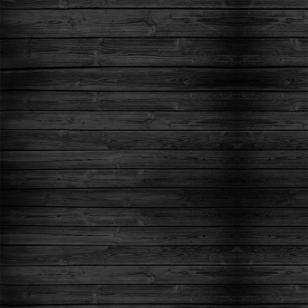 Charcoal Wooden Plank Floor Backdrop UK RR8-669