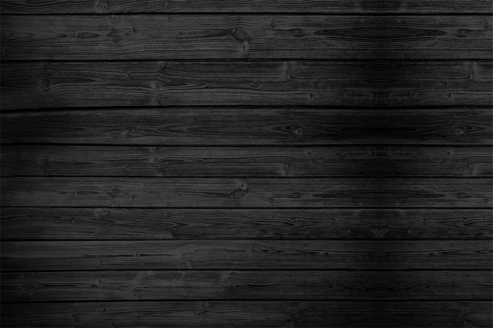 Charcoal Wooden Plank Floor Backdrop UK RR8-669