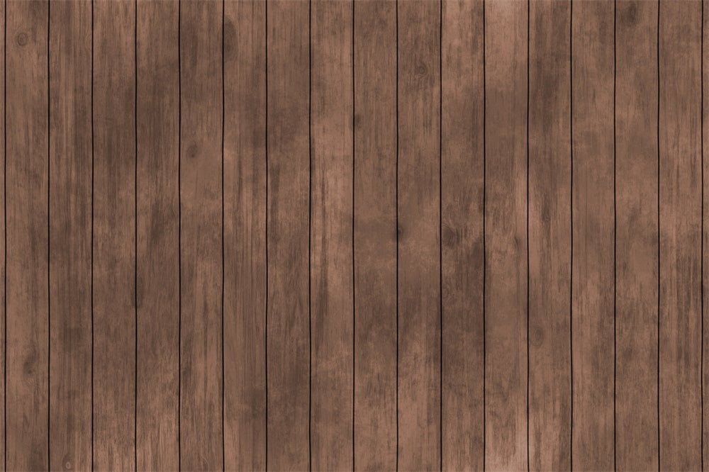 Rustic Wooden Panel Floor Backdrop UK RR8-679