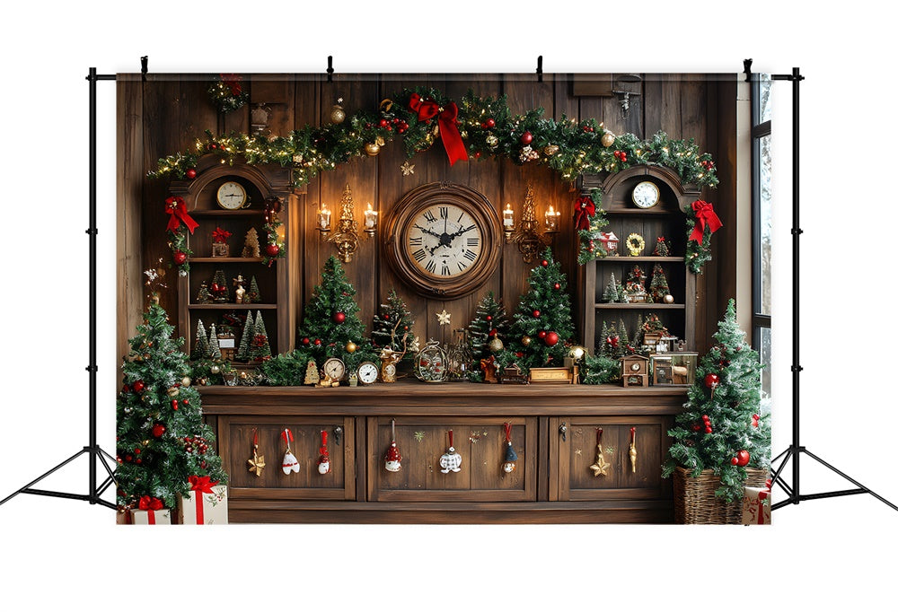 Christmas Decorations Toy Room Backdrop UK RR8-71