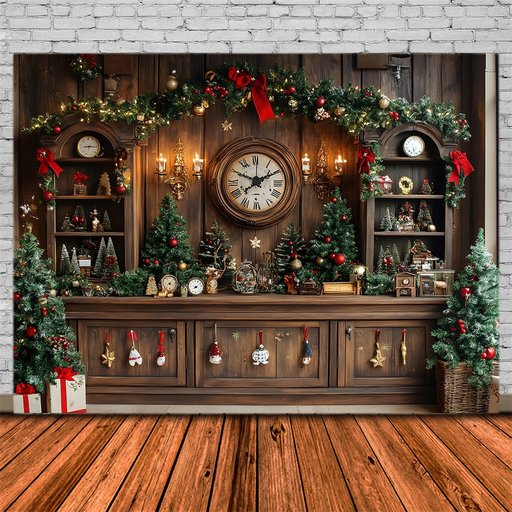 Christmas Decorations Toy Room Backdrop UK RR8-71