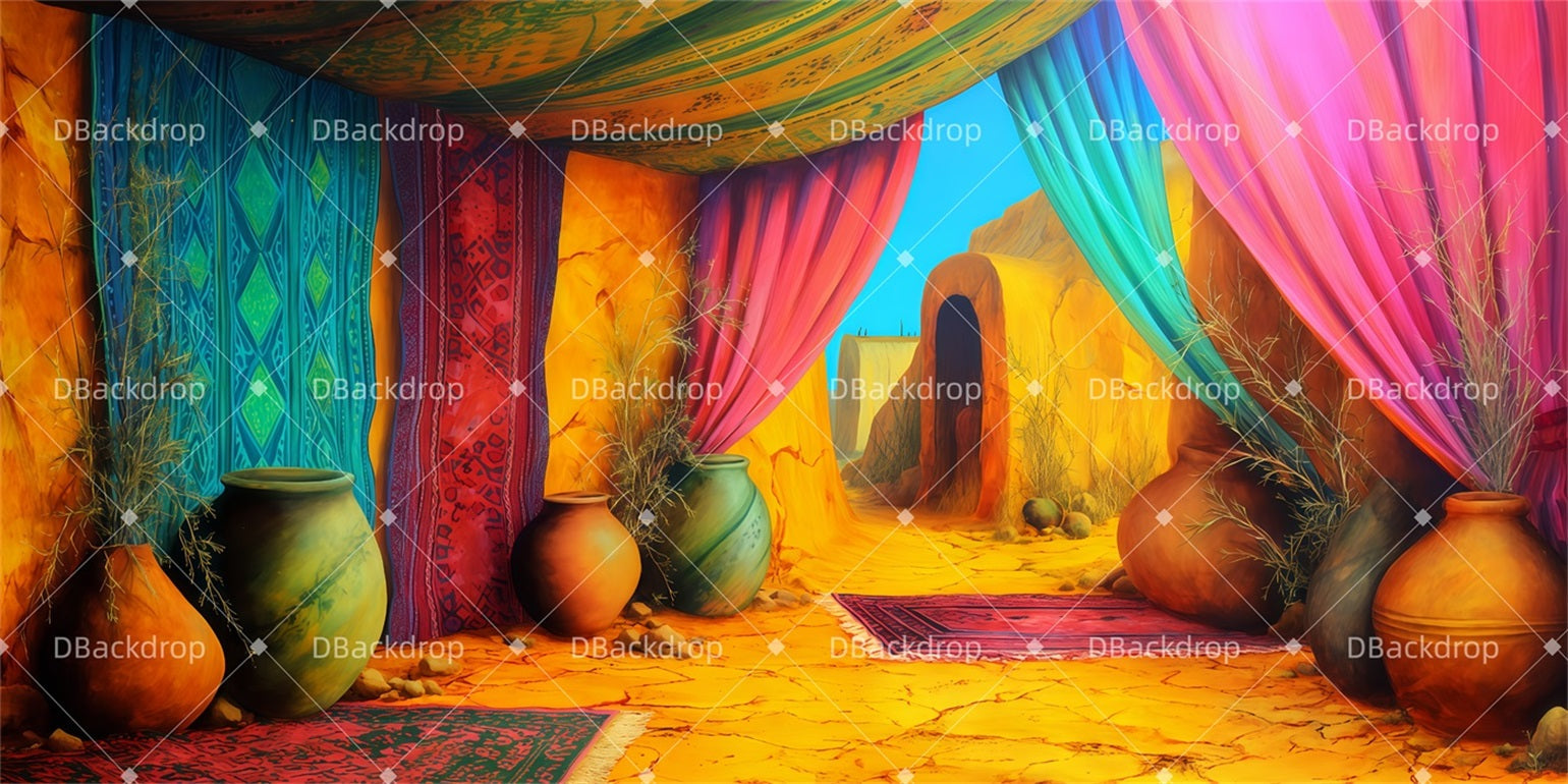 Church Stage Backdrops Jacob's-Tent Theater Backdrop UK TWW510-T1