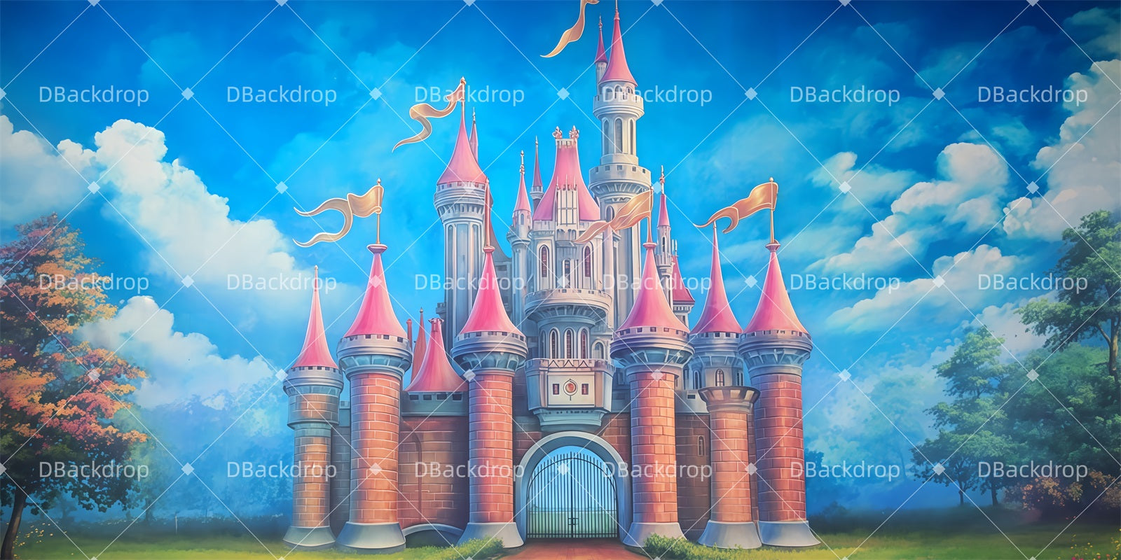 Performance Backdrops Cherry Tree Lane School Play Backdrops UK TWW510-T44