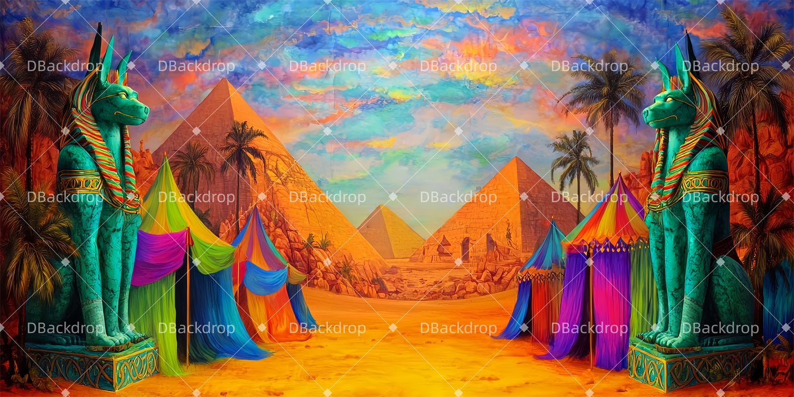 Dance Recital Backdrop Vizier Appointment Musical Backdrop UK TWW510-T8