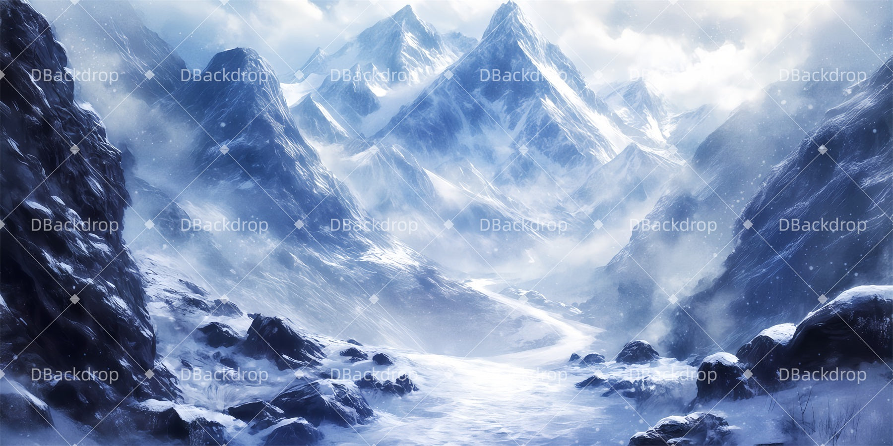 Scenery Backdrops For Theater The Alps Backdrop For Theater UK TWW511-T118