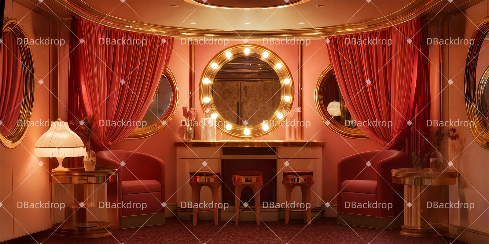 Musical Backdrops Reno’s Cabin Professional Stage Backdrops UK TWW511-T25