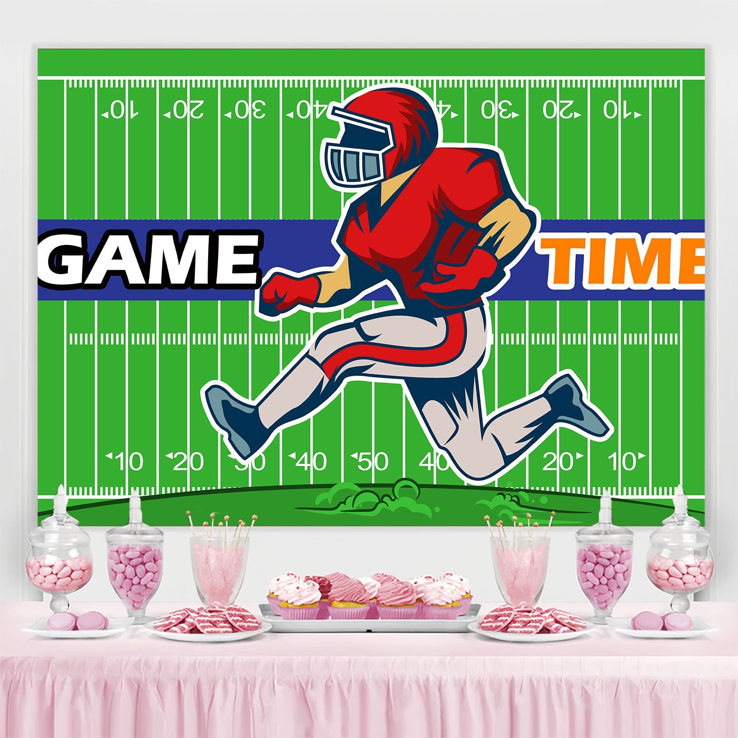 Sports Photo Backdrops Dynamic Football Motion Backdrop UK TWW6-2