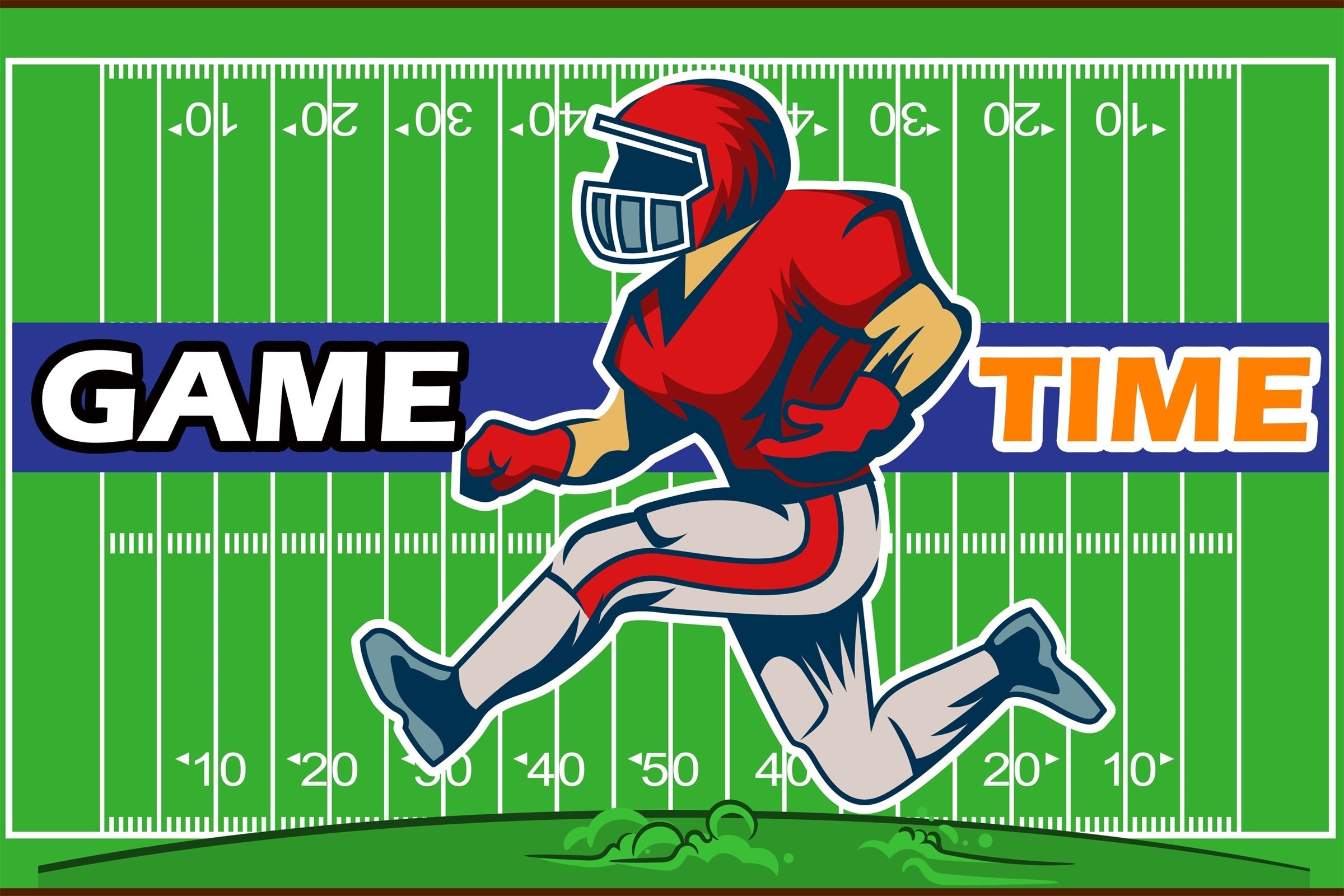 Sports Photo Backdrops Dynamic Football Motion Backdrop UK TWW6-2