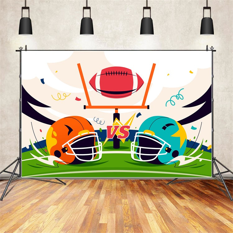 Sports Event Backdrop American Football Championship Backdrop UK XY2-156