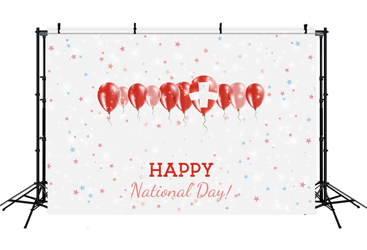 National Nurses Day Backdrop Shining Balloons Stars Backdrop UK XY2-42