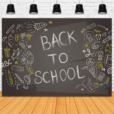 Blackboard Graffiti Back to School  Backdrop UK BRP7-40