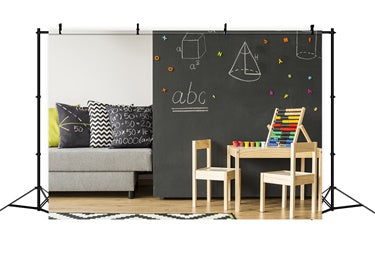 Back to School Small Classroom Backdrop UK BRP7-23