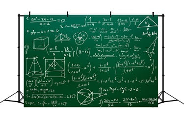 Back to School Educational Math Photography Backdrop UK BRP7-8