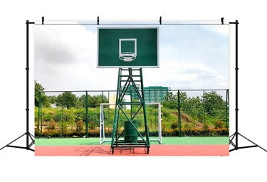 Back to School Half Court Photography Backdrop UK BRP7-46