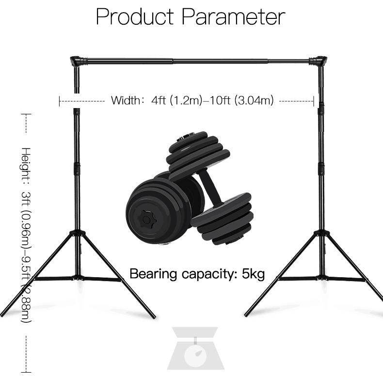 Backdrop UK Stand Kit Adjustable Background Support System Stand Kit PR2