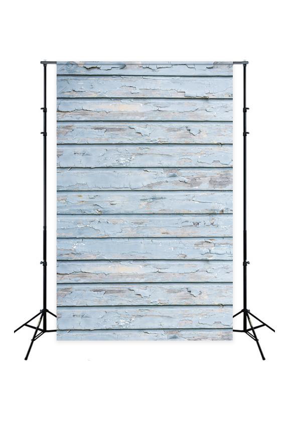 Blue Weathered Wood Texture Photography Backdrop UK Designed by Beth Hrachovina