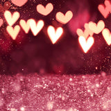 Bokeh Love Heart Backdrop for Valentine Photography D1033